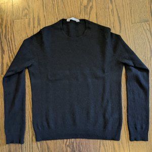 Black Everlane Cashmere Crew Neck Sweater